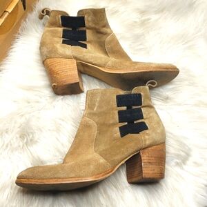 Cynthia Vincent Brown Ankle Boots US 8